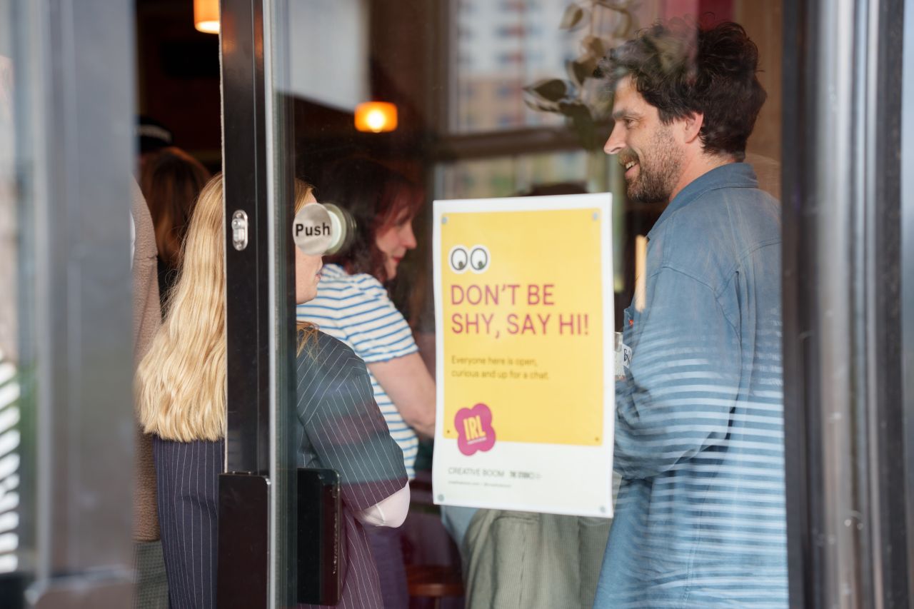 IRL Leeds, one of The Studio's in-person events. Photography by Michael Godsall)