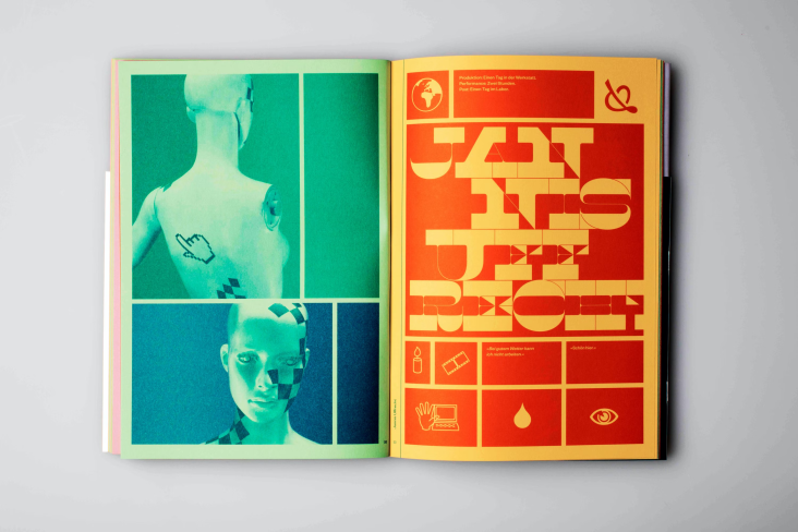 Port Magazine 2018 by Lena Karoline Weber & Tamara Knapp. Demonstrating Maelstrom by Klim